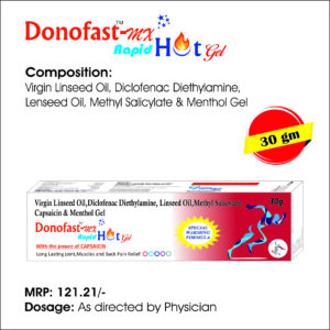 Donofast-mx Rapid Hot Gel