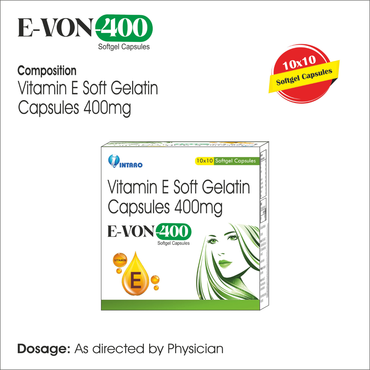 E-VON 400 Softgel Capsules