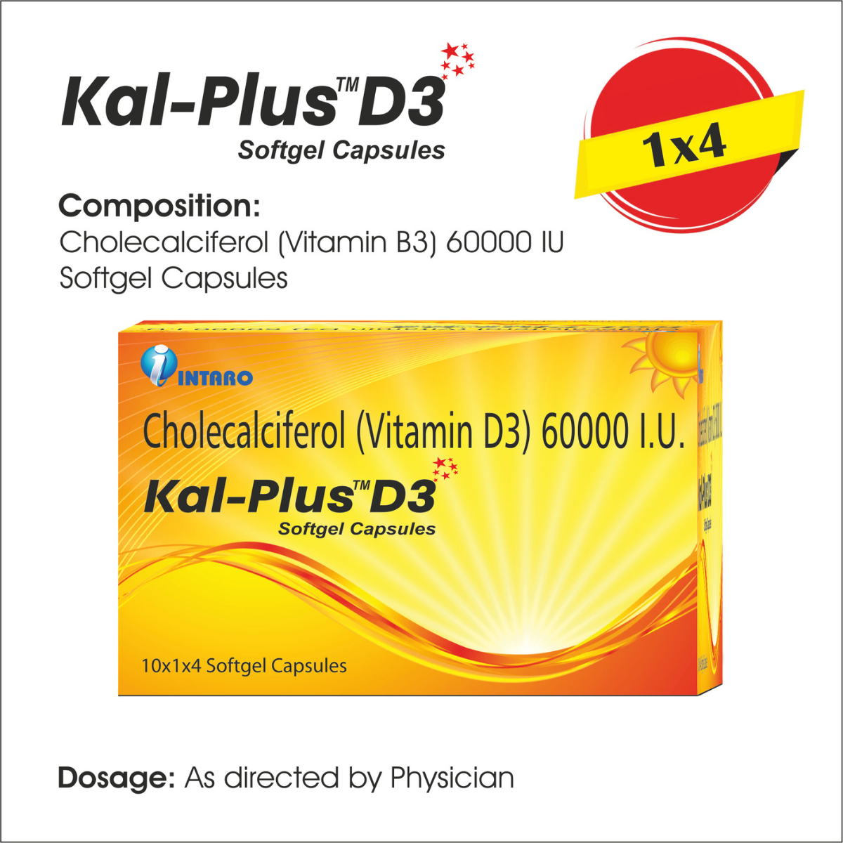 Kal-Plus D3 Softgel Capsules